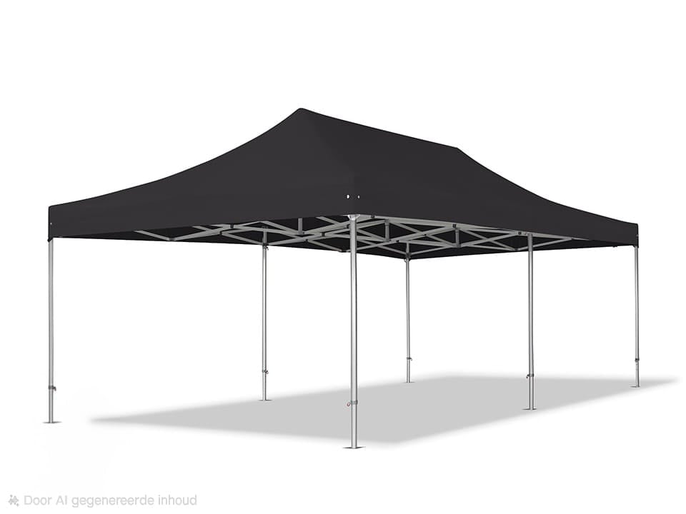 Easy up 8x4 zwart