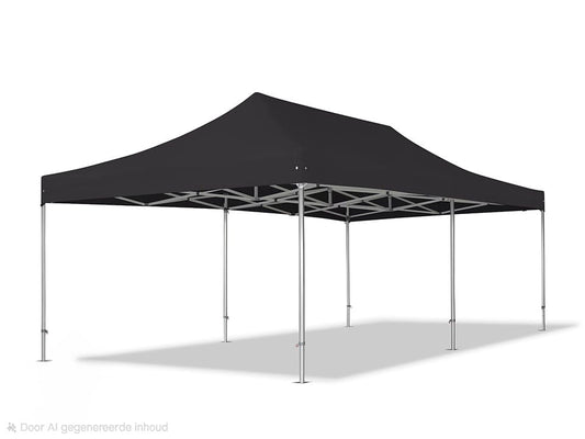 Easy up 8x4 zwart